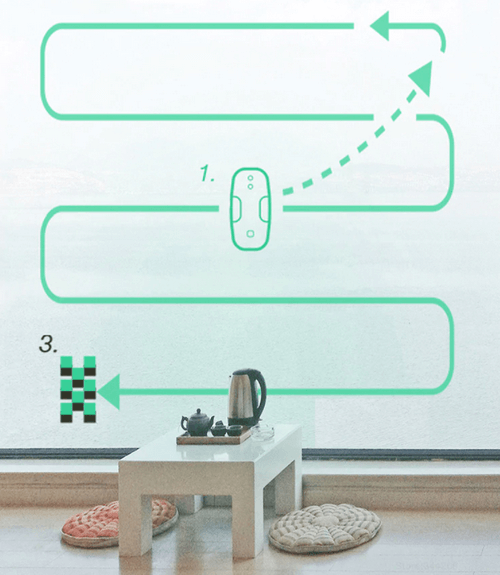 Робот-мойщик окон Xiaomi HUTT Window Cleaning Robot DDC55