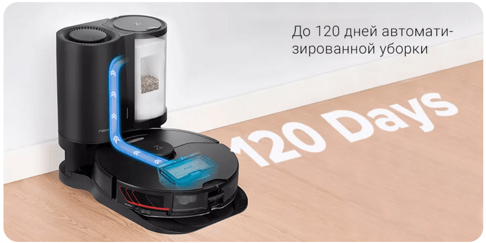 Робот-пылесос Xiaomi Roborock S7 MaxV Plus