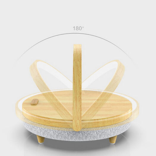 Настольная лампа-колонка Xiaomi Ezvalo Wireless Charging Music Desk Light
