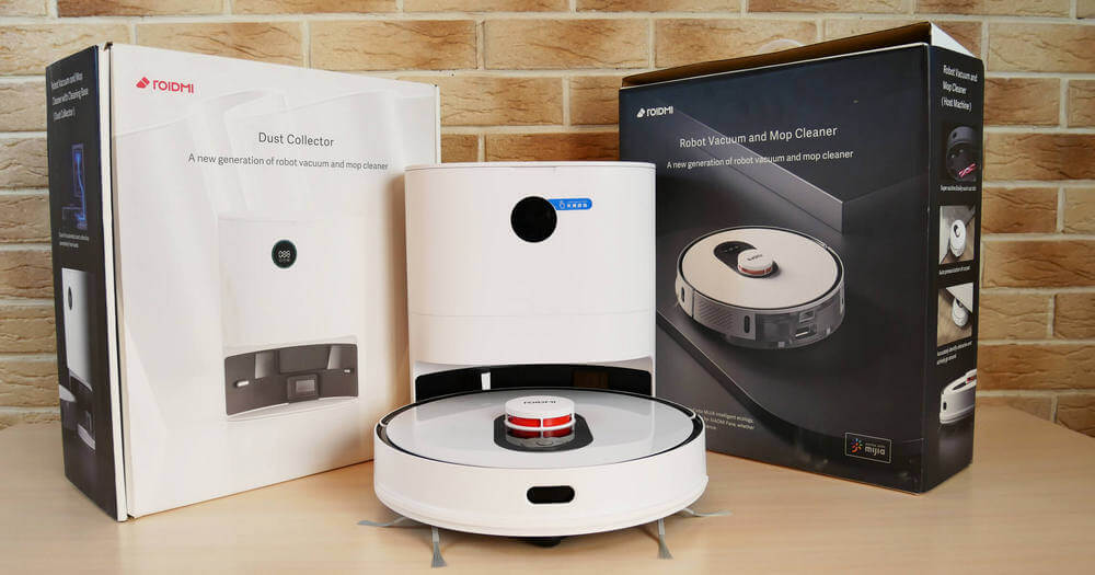 Робот-пылесос Roidmi EVE Plus Robot Vacuum and Mop Cleaner