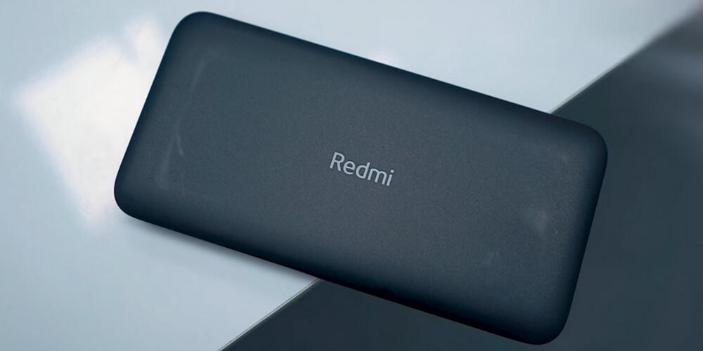 Power Bank Xiaomi Redmi 20000 mAh Black