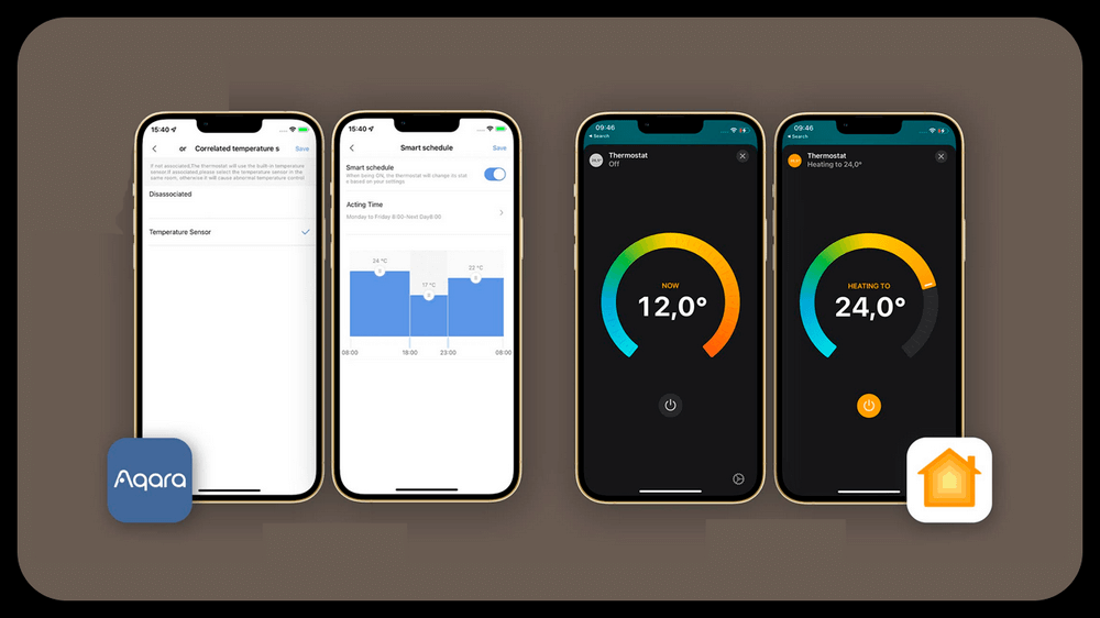 Термостат для радиатора Xiaomi Aqara Smart Radiator Thermostat E1 (SRTS-A01)