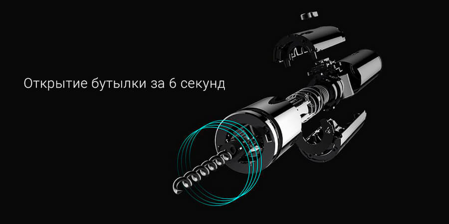 Автоматический штопор и набор для вина Xiaomi HuoHou Wine Electric Bottle Opener Deluxe Set