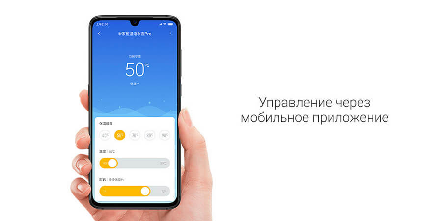 Электрочайник Xiaomi Mi Smart Kettle Pro (MJHWSH02YM)