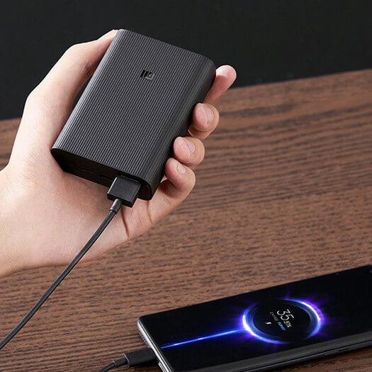 Power Bank Xiaomi Mi 3 Ultra Compact 10000 mAh Black (BHR4412GL)