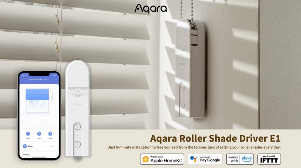 Модуль управления рулонными шторами Xiaomi Aqara Driver E1 Roller Shade (RSD-M01)
