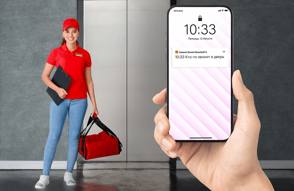 Умный дверной звонок Xiaomi Smart Doorbell 3 (BHR5416GL)