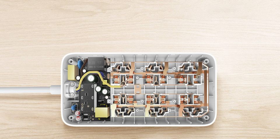Mi Power Strip 6 розетки и 3 USB порта White_12.jpg