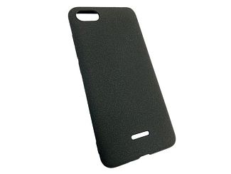 Чехол Yotrix SoftVelvet для Xiaomi Redmi 6A (черный. гелевый)