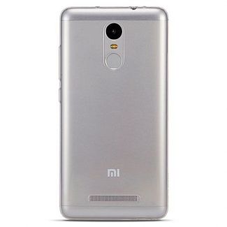 Чехол-бампер transparent silicon для Redmi Note 3 (White)