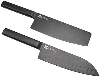 Набор ножей Xiaomi Huo Hou Black 2 pcs. (HU0015)