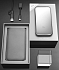 Фото Power Bank Xiaomi ZMI Space 6000 mAh Steel (QPB60)