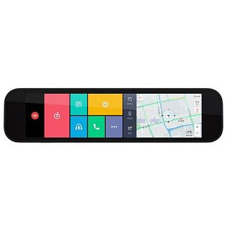Автомобильное зеркало заднего вида + видеорегистратор Xiaomi 70 Steps Smart Rearview Mirror Black