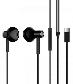 Наушники Xiaomi Mi Dual Driver Earphones Black (Type-C)