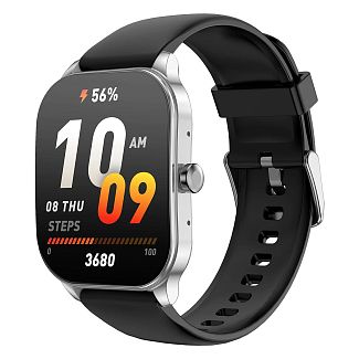 Умные часы Xiaomi Amazfit Pop 3S Black-Silver (A2318)