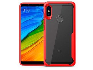 Чехол Yotrix Shield для Xiaomi Redmi Note 5 pro (красный. гелевый)