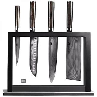 Набор ножей Xiaomi Huo Hou Damask Steel Knife Set 5 pcs. (HU0073)