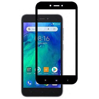 Защитное стекло 3D Glass Protector для Xiaomi Redmi Go (черное)