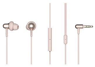 Наушники Xiaomi 1MORE Stylish Dual-dynamic Driver E1025 Gold