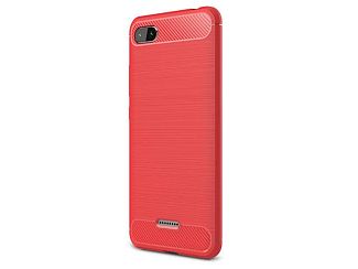 Чехол Yotrix Rugged Armor для Xiaomi Redmi 6A (красный. гелевый)