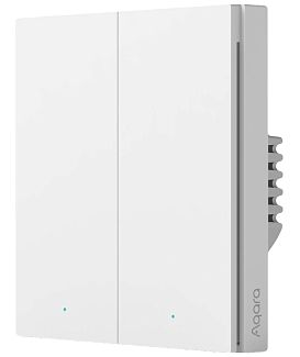 Выключатель Xiaomi Aqara Smart Wall Switch H1 Double Rocker (WS-EUK04)
