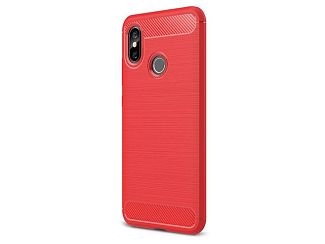 Чехол Yotrix Rugged Armor для Xiaomi Mi 8 (красный. гелевый)