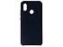 Фото Чехол Yotrix LiquidSilicone для Xiaomi Mi 8 (черный. гелевый)