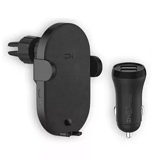 Автомобильное ЗУ Xiaomi ZMI Auto-Clamping Wireless Car Charger (WCJ11)