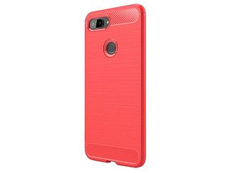 Чехол Yotrix Rugged Armor для Xiaomi Mi 8 lite (красный. гелевый)