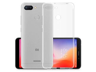Чехол Yotrix UltrathinCase для Xiaomi Redmi 6 (прозрачный. гелевый)