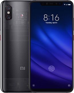 Смартфон Xiaomi Mi 8 Pro 128Gb Transparent Black