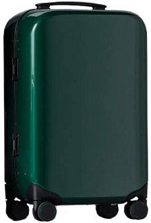 Чемодан Xiaomi 90FUN Aluminum Smart Unlock Suitcase 20'' Black Green