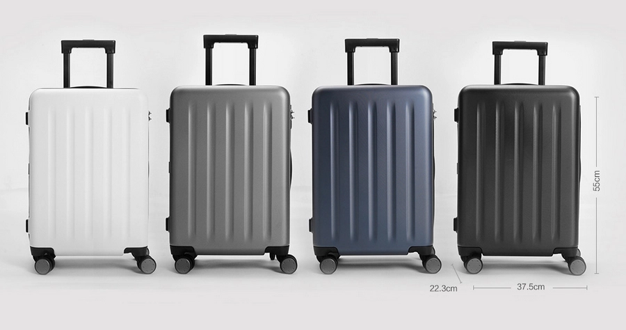 Чемодан Xiaomi 90FUN PC Luggage 20'' Starry Grey заказать Чемодан Xiaomi 90FUN PC Luggage 20'' Starry Grey заказать