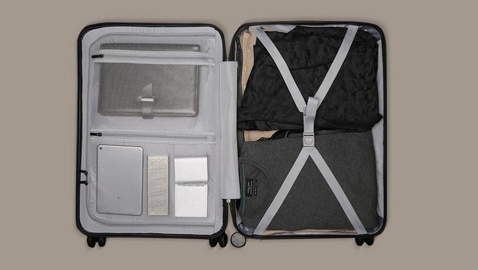 Фотография Чемодан Xiaomi 90FUN PC Luggage 28'' Aurora Blue Фотография Чемодан Xiaomi 90FUN PC Luggage 28'' Aurora Blue