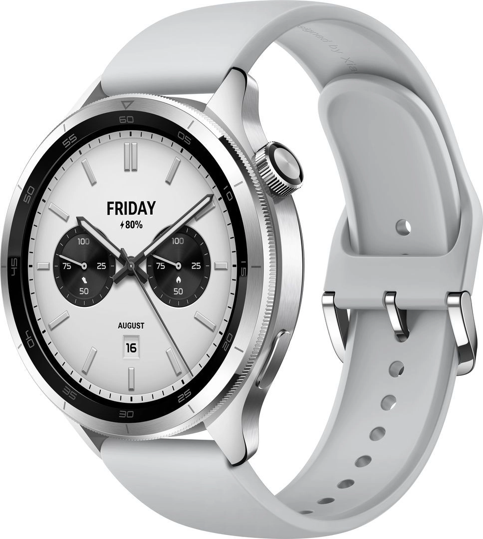 Фотография Умные часы Xiaomi Watch S4 Silver (M2425W1) Фотография Умные часы Xiaomi Watch S4 Silver (M2425W1)