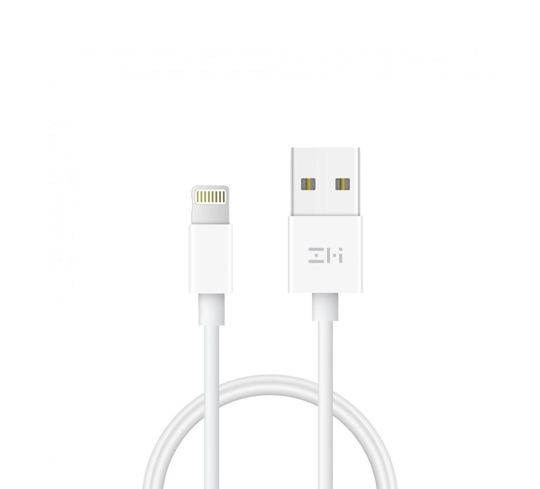 Фотография Кабель ZMi AL831 USB/Lightning White 2.0 m Фотография Кабель ZMi AL831 USB/Lightning White 2.0 m