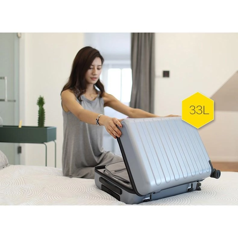 Фотография Чемодан Xiaomi 90FUN Business Travel Luggage 20" Lake Light Blue Фотография Чемодан Xiaomi 90FUN Business Travel Luggage 20" Lake Light Blue