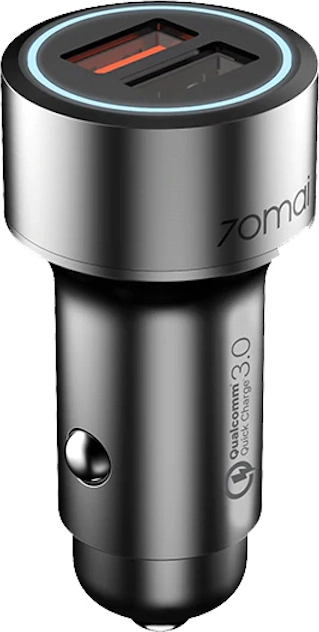 Фото Автомобильное ЗУ Xiaomi 70mai Car Charger Midrive (CC02)