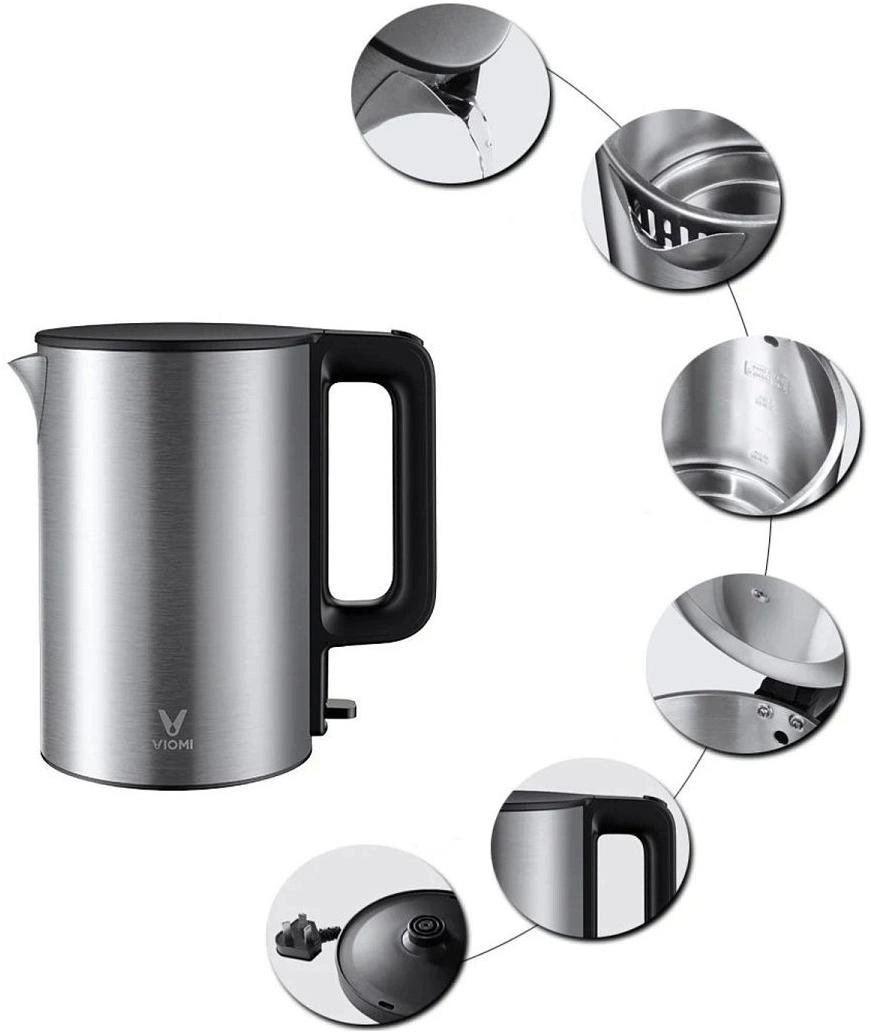 Фотография Электрочайник Xiaomi Viomi Kettle Inox