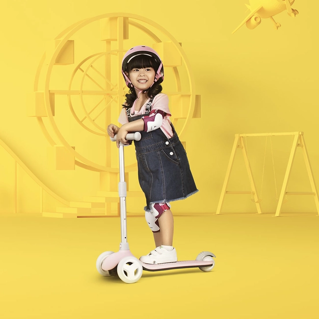 Цена Самокат детский Xiaomi MiTU Rice Rabbit Scooter Pink Цена Самокат детский Xiaomi MiTU Rice Rabbit Scooter Pink