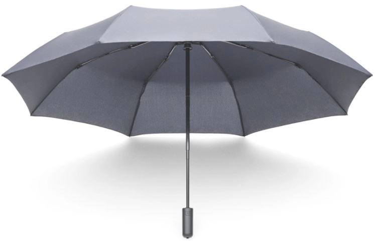 Фото Зонт Xiaomi 90GO Oversized Portable Umbrella Automatic Version Grey Фото Зонт Xiaomi 90GO Oversized Portable Umbrella Automatic Version Grey