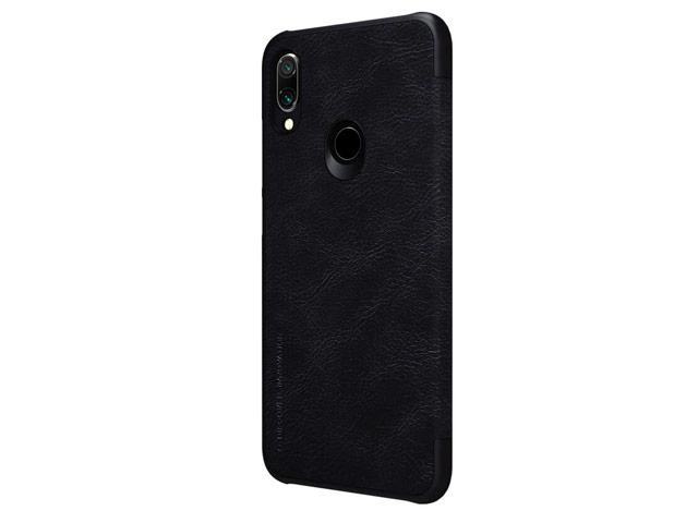 Фотография Чехол Nillkin Qin leather case для Xiaomi Redmi 7 (черный, кожаный) Фотография Чехол Nillkin Qin leather case для Xiaomi Redmi 7 (черный, кожаный)