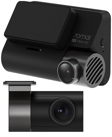 Фото Видеорегистратор Xiaomi 70mai Dash Cam 4K (A810) + Rear Camera Kit
