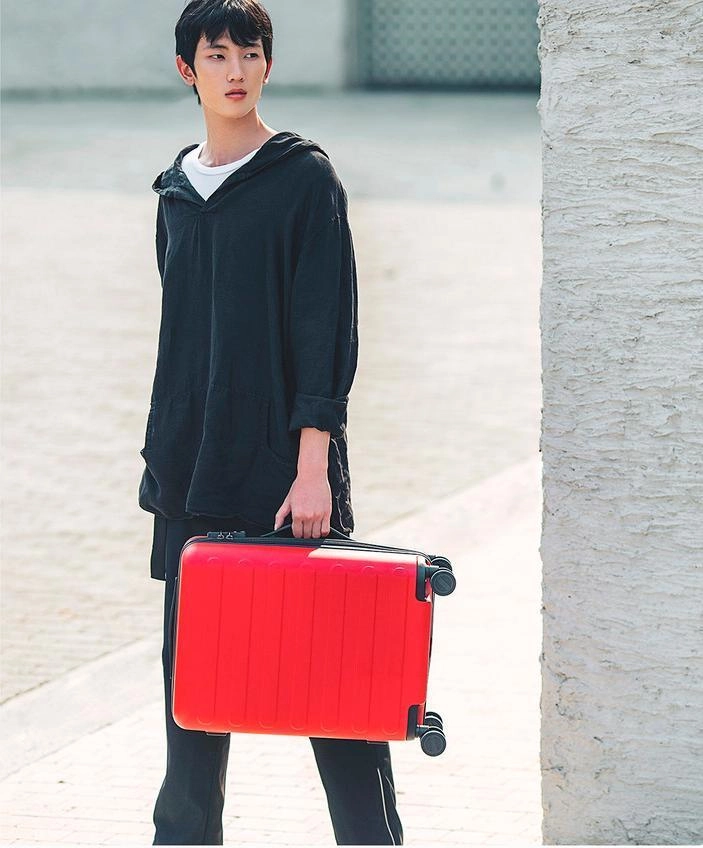 Купить Чемодан Xiaomi 90FUN Business Travel Luggage 20" Coral Red Купить Чемодан Xiaomi 90FUN Business Travel Luggage 20" Coral Red