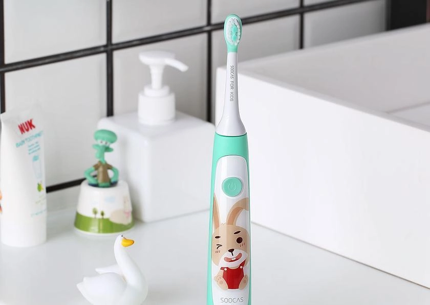 Картинка Детская зубная щетка Xiaomi Soocas C1 Mint