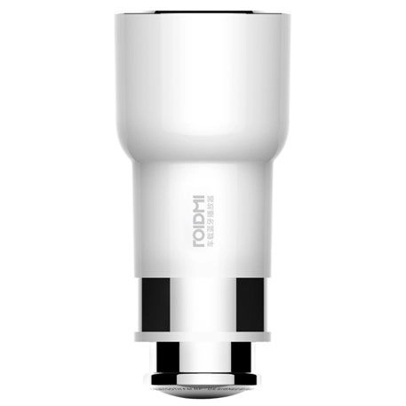Картинка Автомобильное ЗУ/FM-трансмиттер Xiaomi RoidMi 2S White Картинка Автомобильное ЗУ/FM-трансмиттер Xiaomi RoidMi 2S White