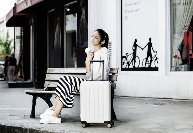 Цена Чемодан Xiaomi 90FUN PC Luggage 28" White Цена Чемодан Xiaomi 90FUN PC Luggage 28" White