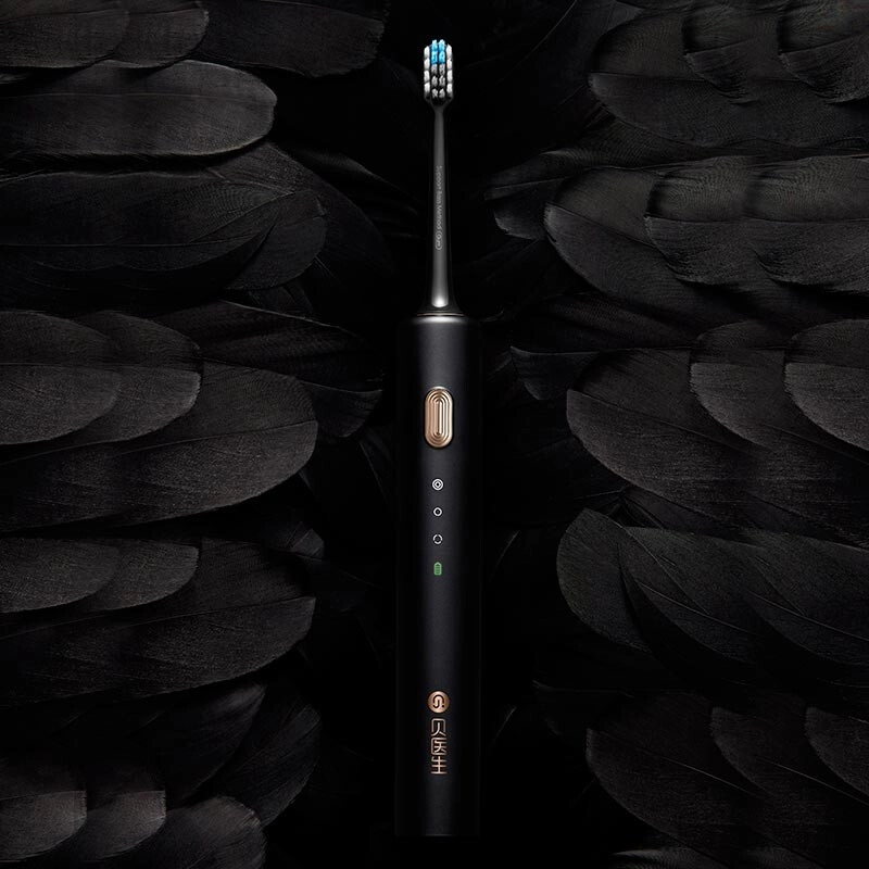 Картинка Умная зубная щетка Xiaomi Dr.Bei BY-V12 Black Картинка Умная зубная щетка Xiaomi Dr.Bei BY-V12 Black