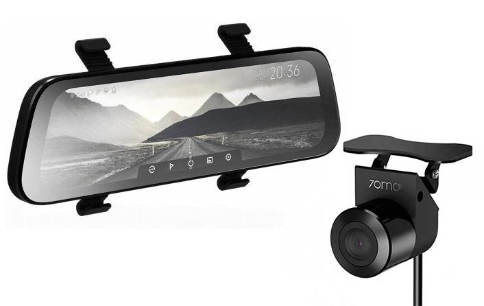 Фото Видеорегистратор Xiaomi 70mai Mirror Rearview Dash Cam Wide + 70mai HD Camera Kit Фото Видеорегистратор Xiaomi 70mai Mirror Rearview Dash Cam Wide + 70mai HD Camera Kit