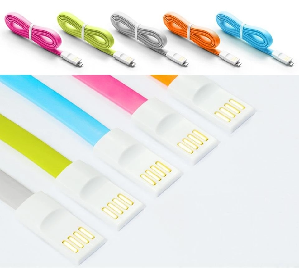 Картинка Кабель Xiaomi micro USB 120cm Orange (SJV4072CN)